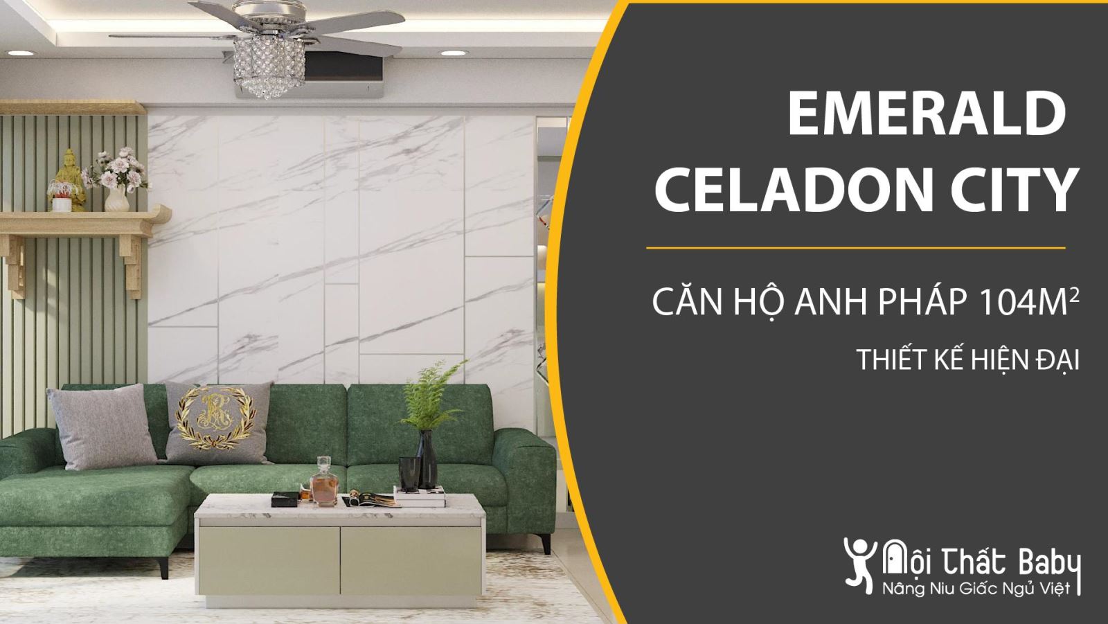 Tổng hợp các mẫu thiết kế nội thất Chung cư Emerald Celadon City
